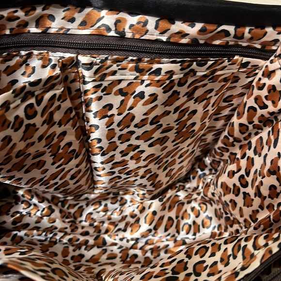 Purse Organizer by Pursfection Black with Leopard - Picture 7 of 10